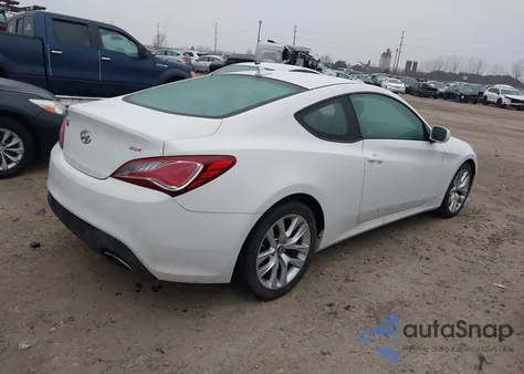 2013 Hyundai Genesis 2.0T from USA, damaged, VIN KMHHT6KD9DU080888